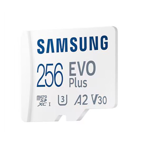Samsung | MicroSD Card | EVO Plus | 256 GB | microSDXC Memory Card | Flash memory class U3, V30, A2 - 2